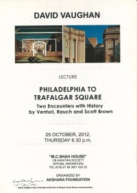 David Vaughan 2012 poster