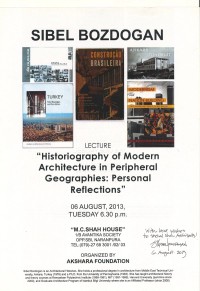 Sibel Bozdogan 2013 poster
