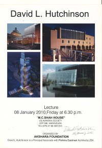 David L. Hutchinson 2010 poster