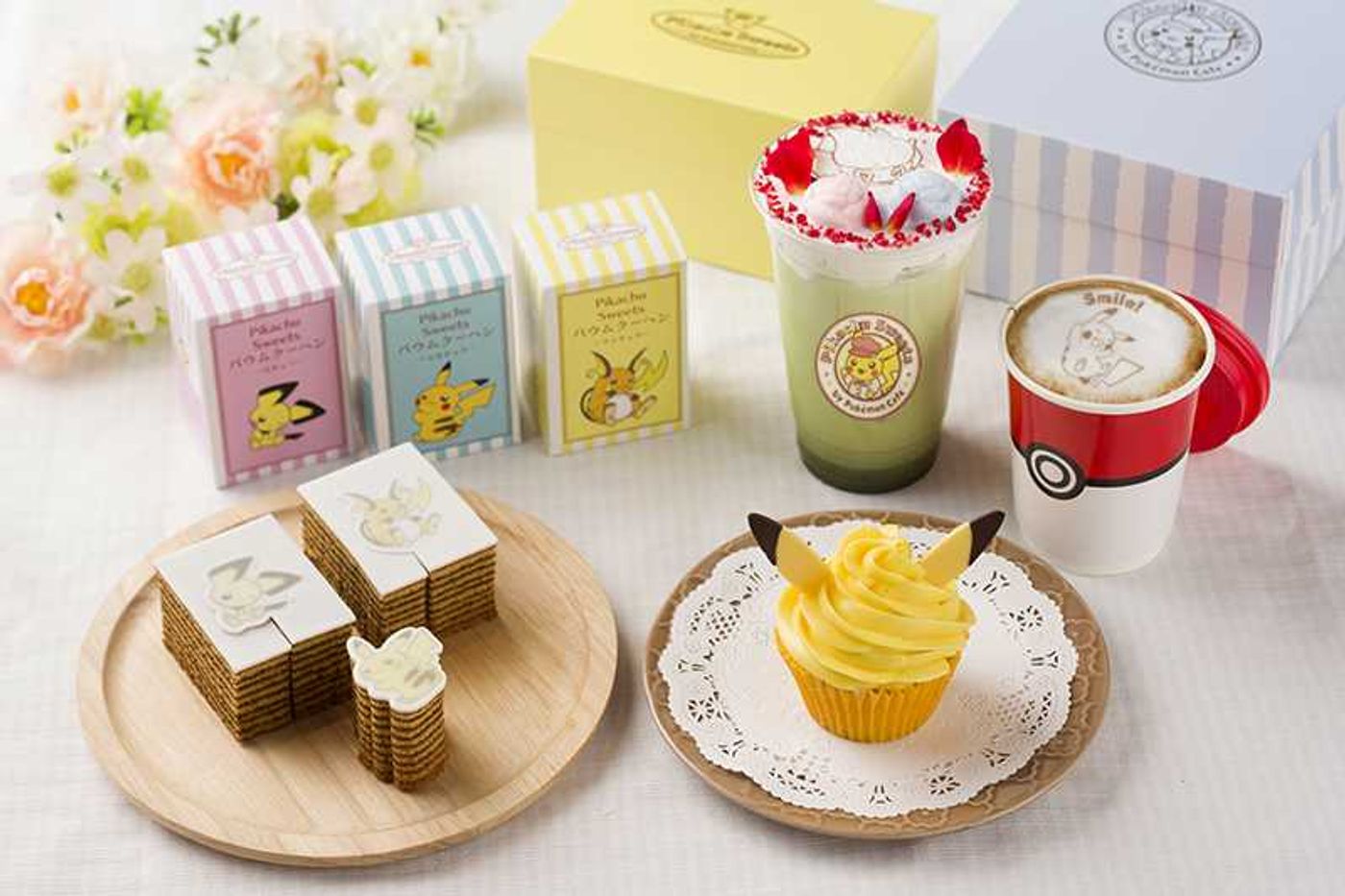 Pikachu Sweets by Pokemon Cafe