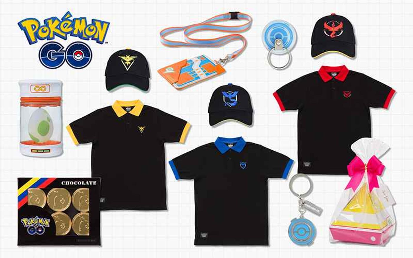 Pokemon GO Lab merch