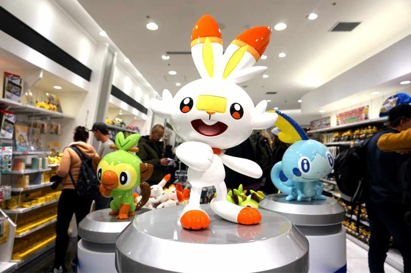 Sword & Shield Pokemon at Pokemon Center Tokyo DX Ginza - Tokyo, Japan