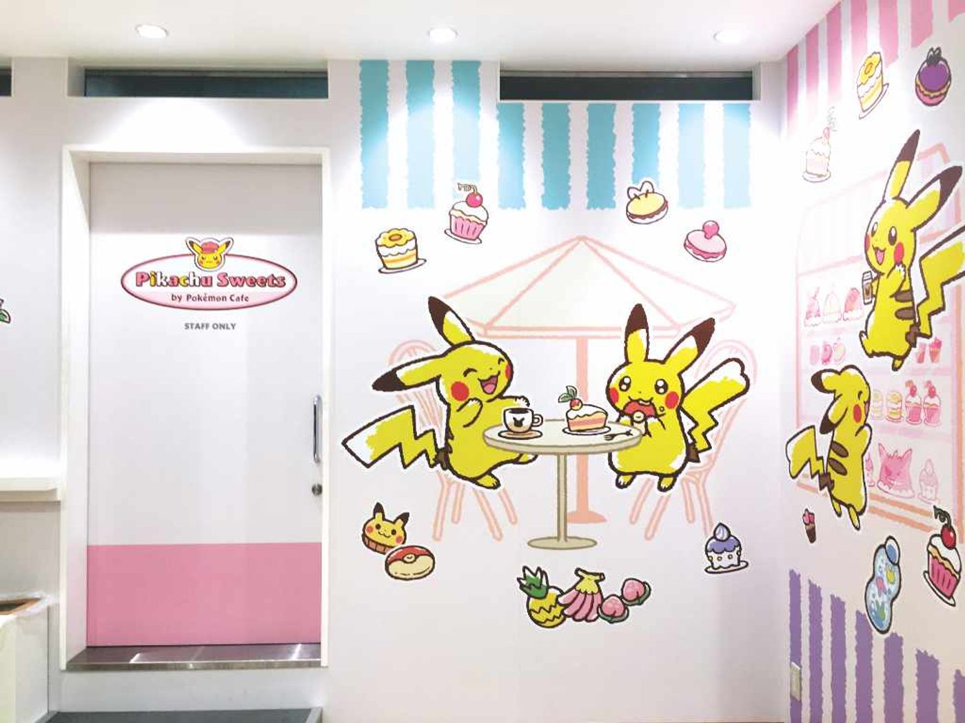 Pikachu Sweets interior - Tokyo, Japan