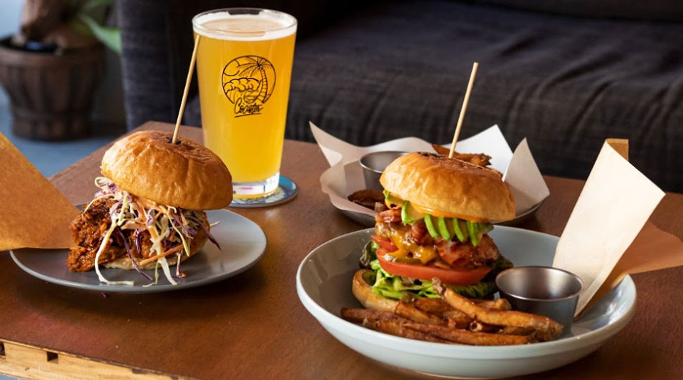3. Avocado, bacon cheeseburger from Coasters