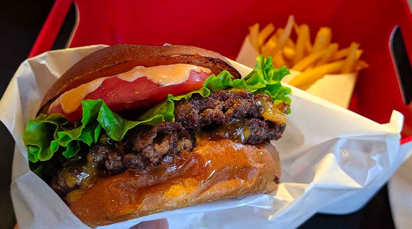 1. Wagyu Double Cheeseburger from Henry's Daikanyama, Tokyo
