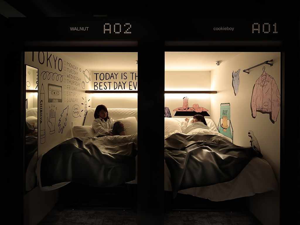 Top 5 Unique Capsule Hotels in Tokyo