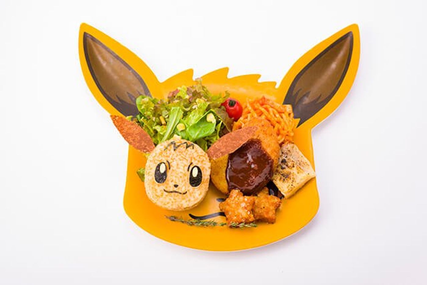 Eevee's Yokubari Plate (1,738 yen)