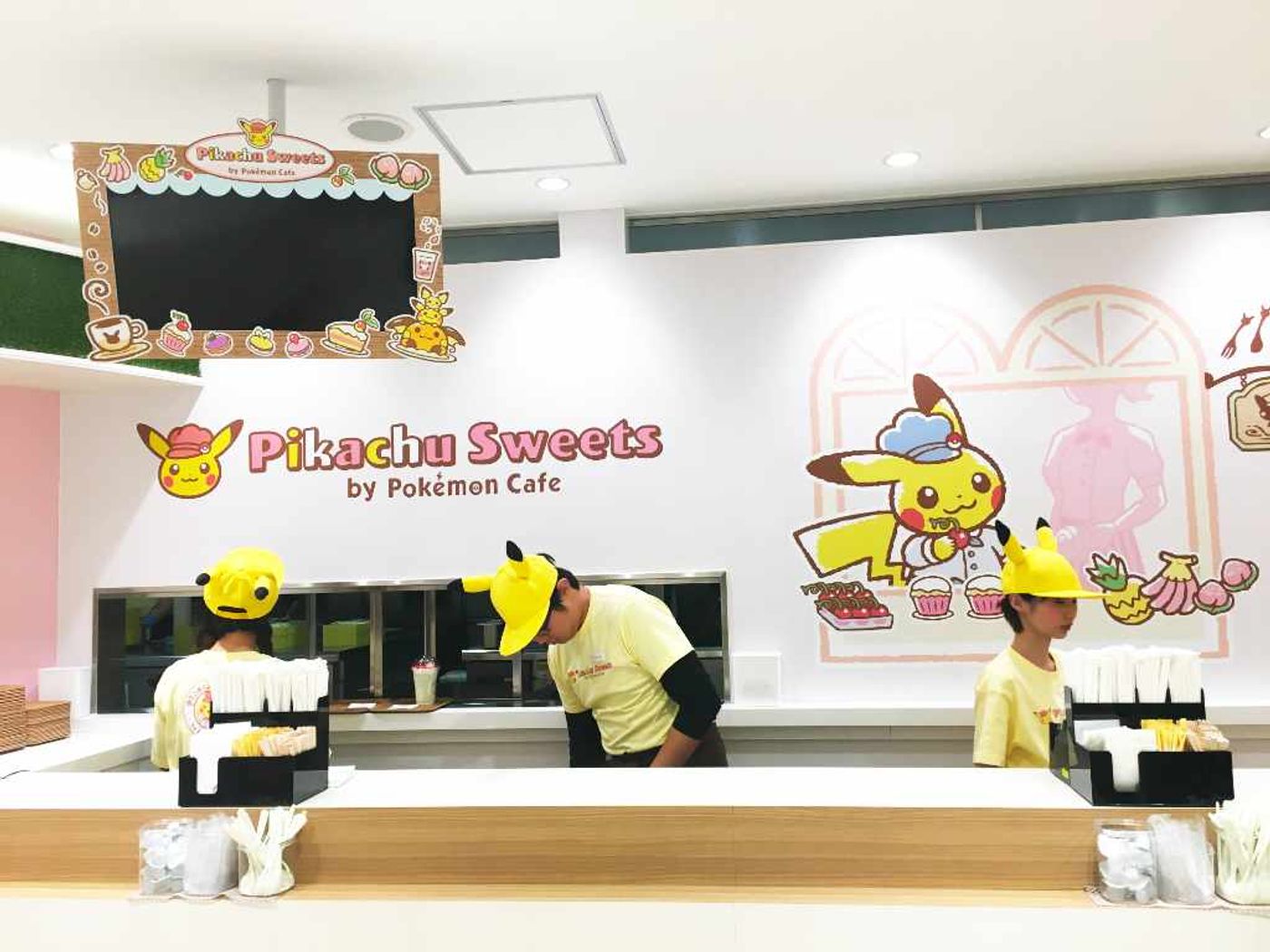 Pikachu Sweets interior - Tokyo, Japan