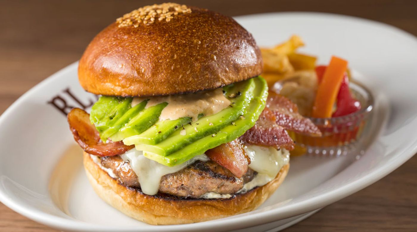 9. Avocado burger from Blacows