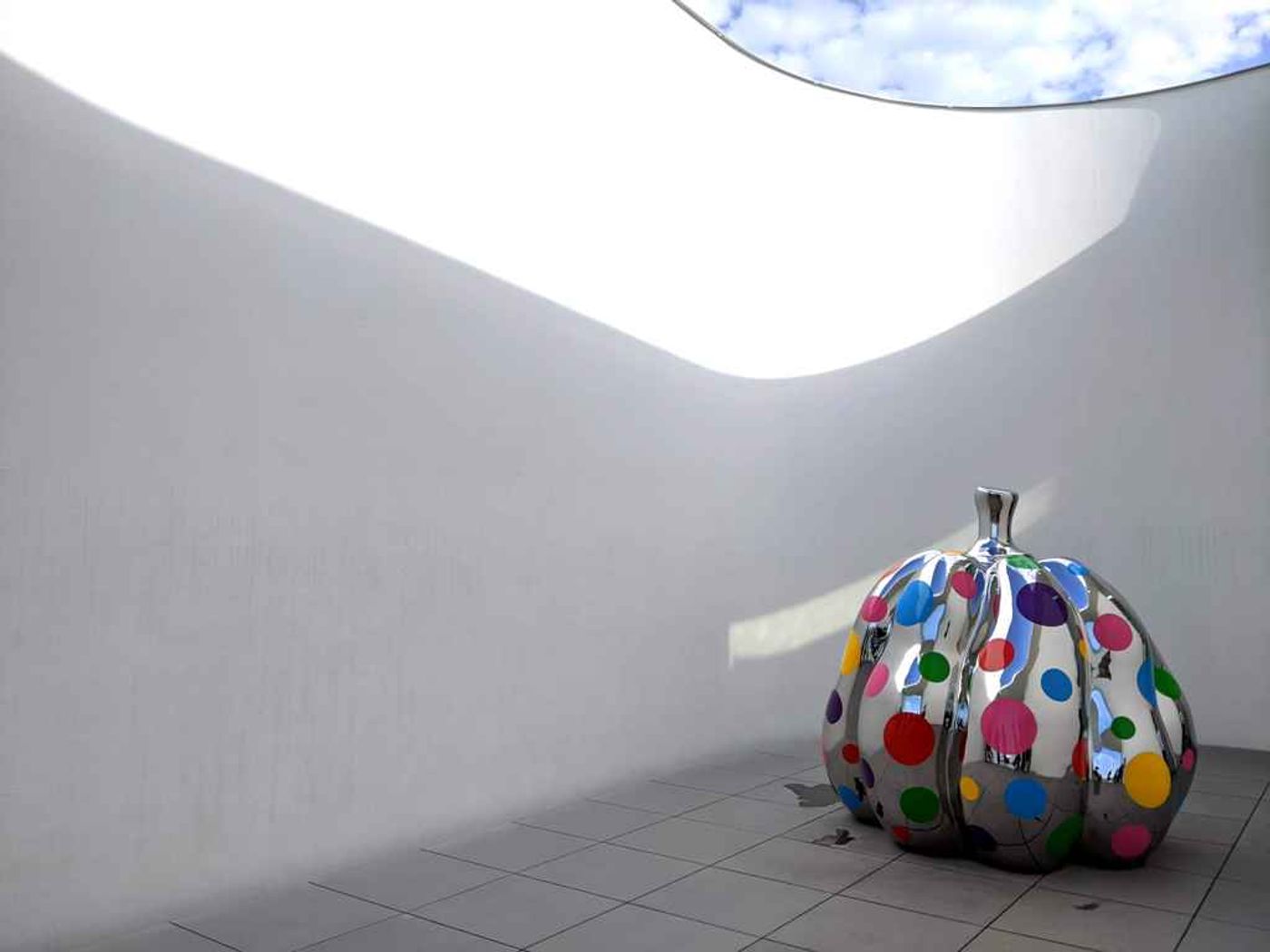 Yayoi Kusama's pumpkin