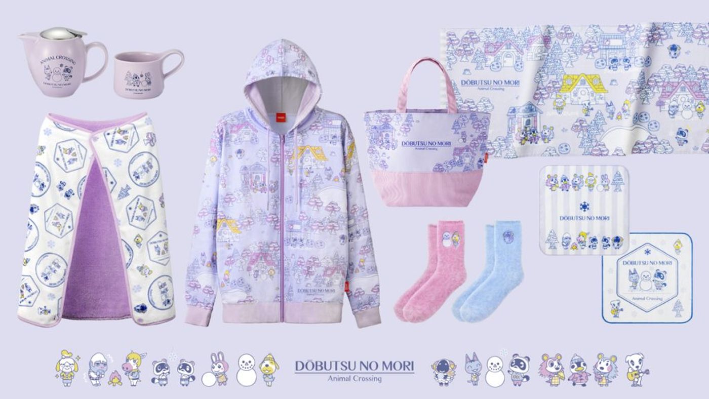 Animal Crossing Merchandise at Nintendo Store Tokyo