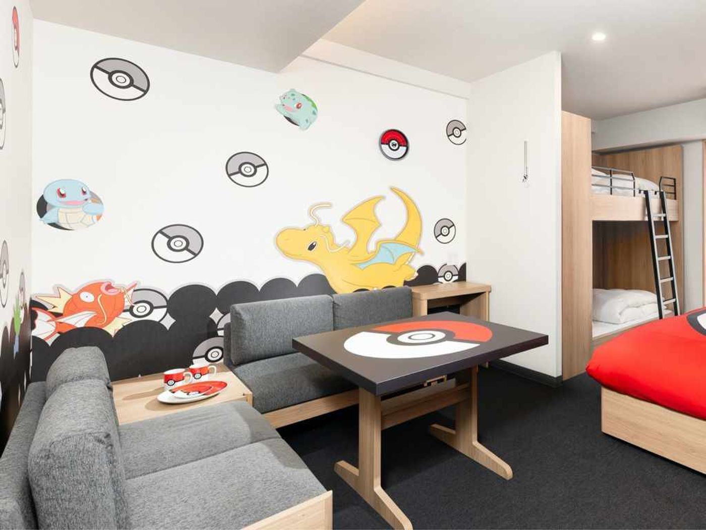 Pokemon Room dining area