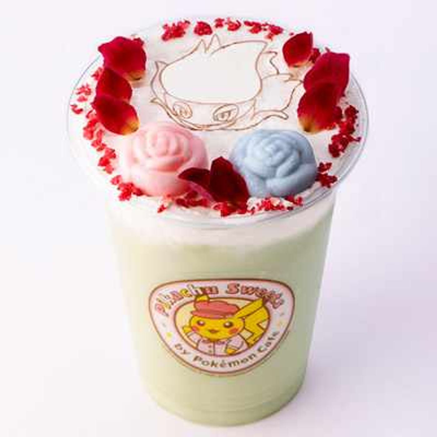 Flowery Macha & Cream Roserade Tea (Ice)