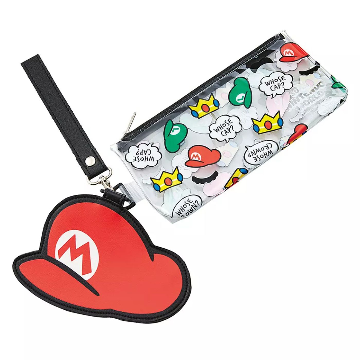 A Mario pencil case and pouch