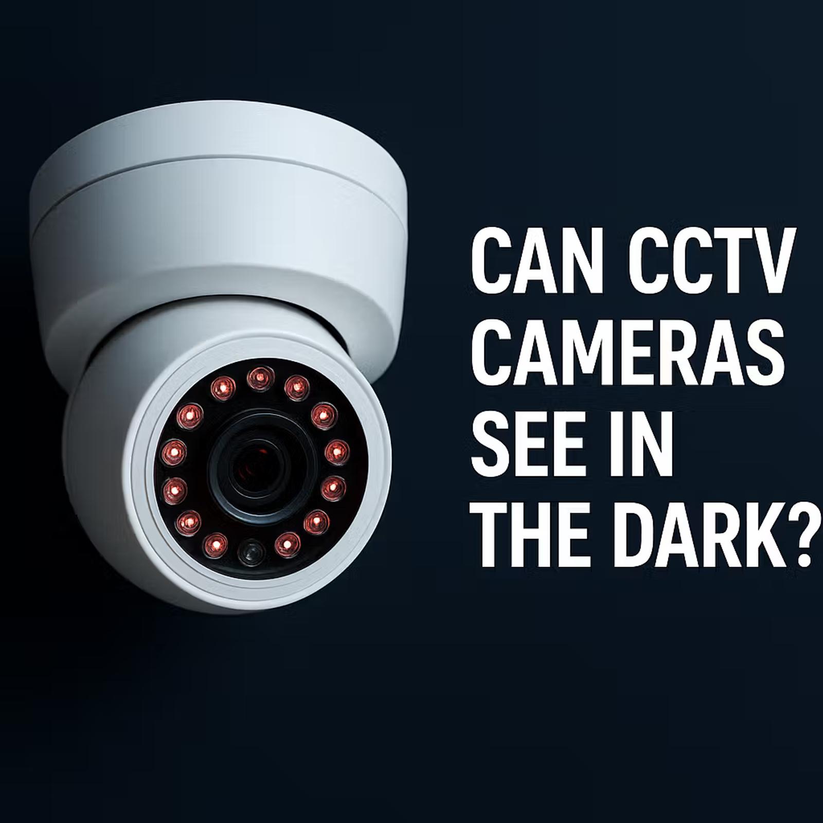 Can CCTV Cameras See in the Dark?
