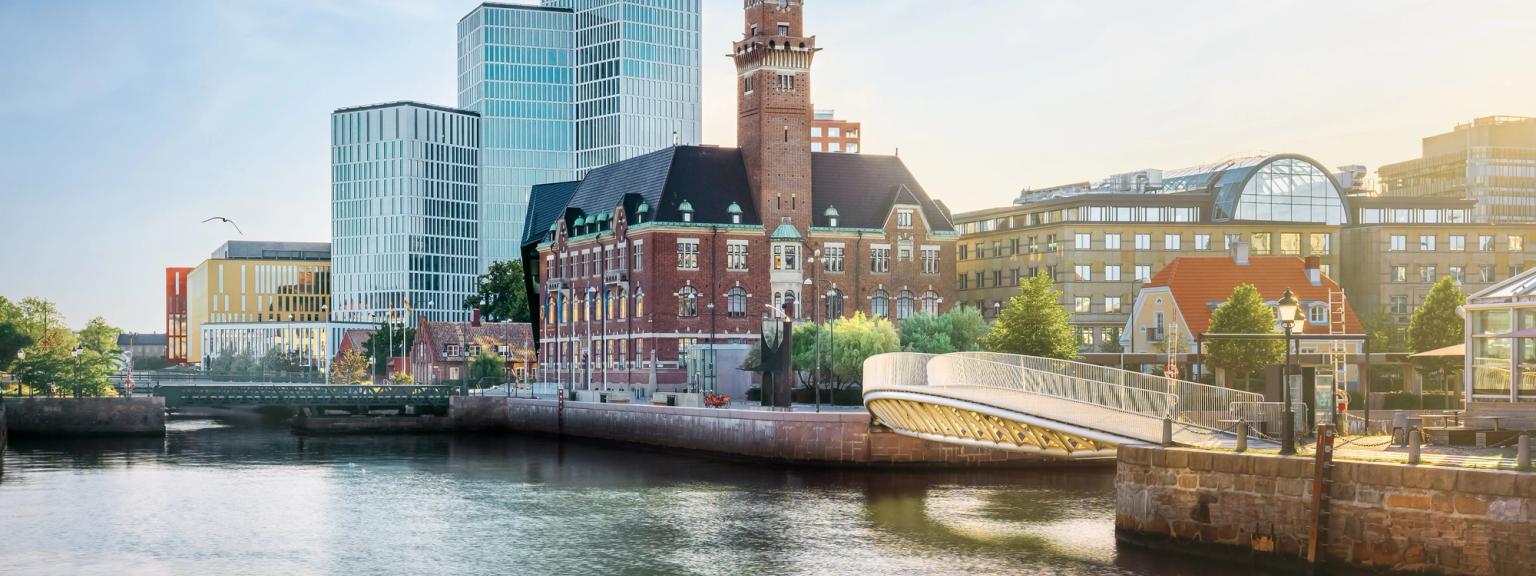 Malmös skyline