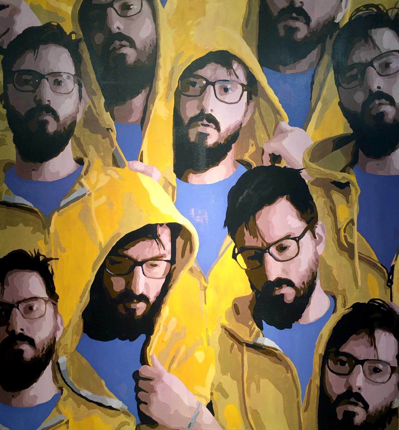 A Range of Mostly the Same Emotions in a Yellow Hood