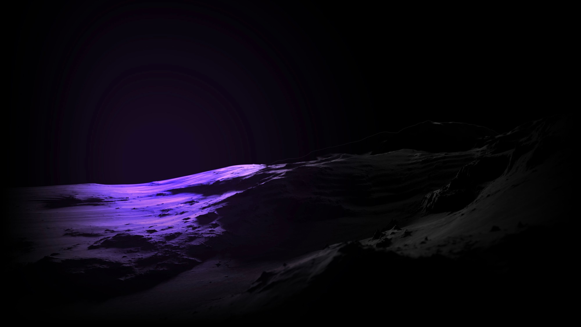 Moonrise moon background - icon left side