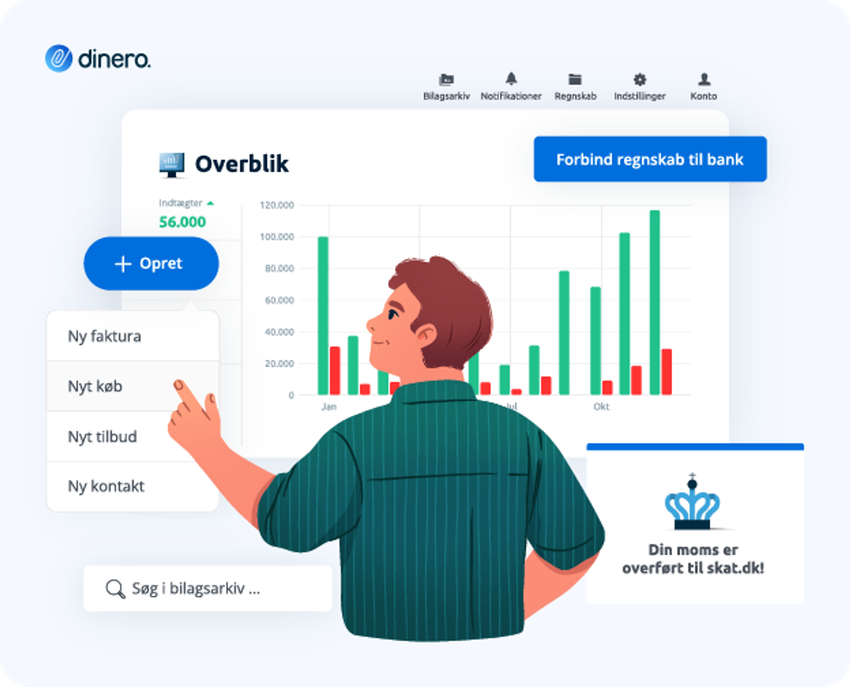 Dinero Pro illustration