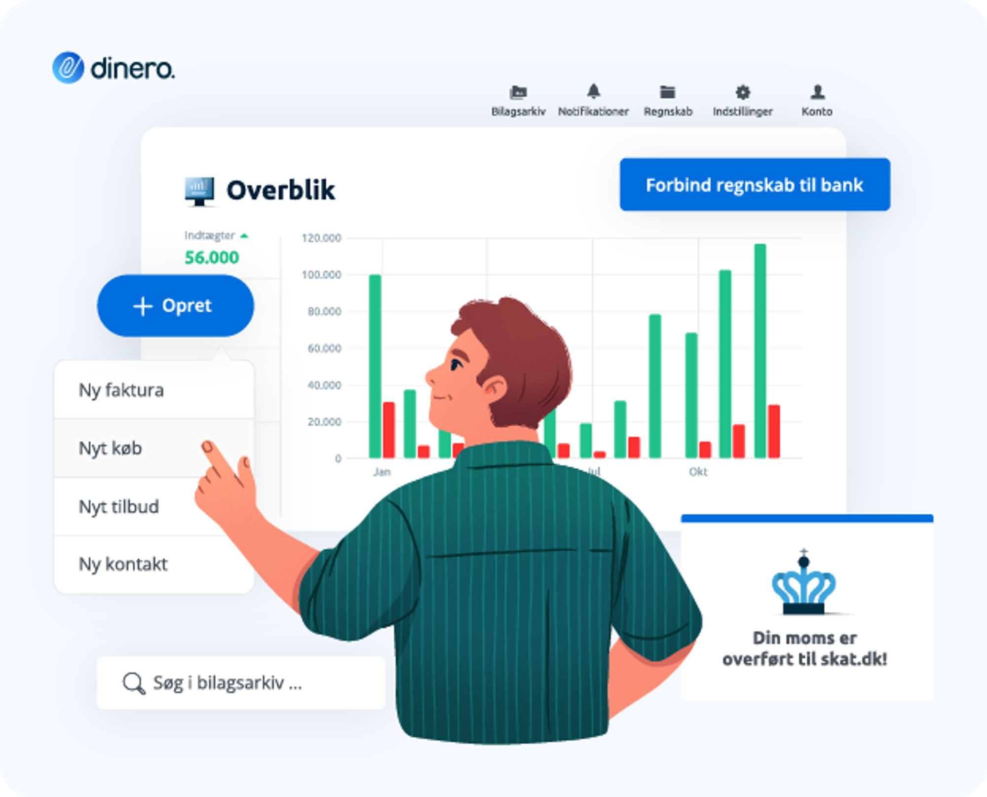 Dinero Pro illustration