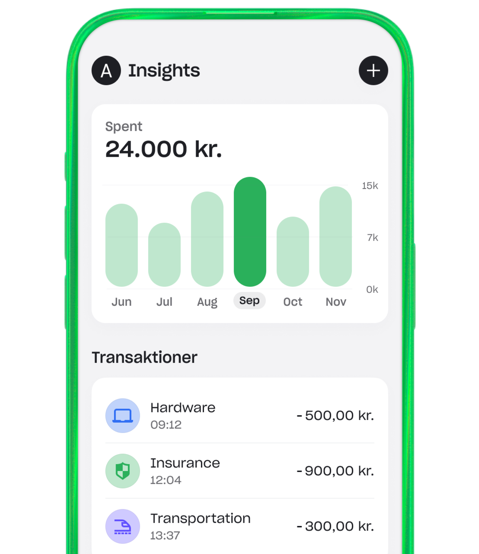 Insights screen months EN