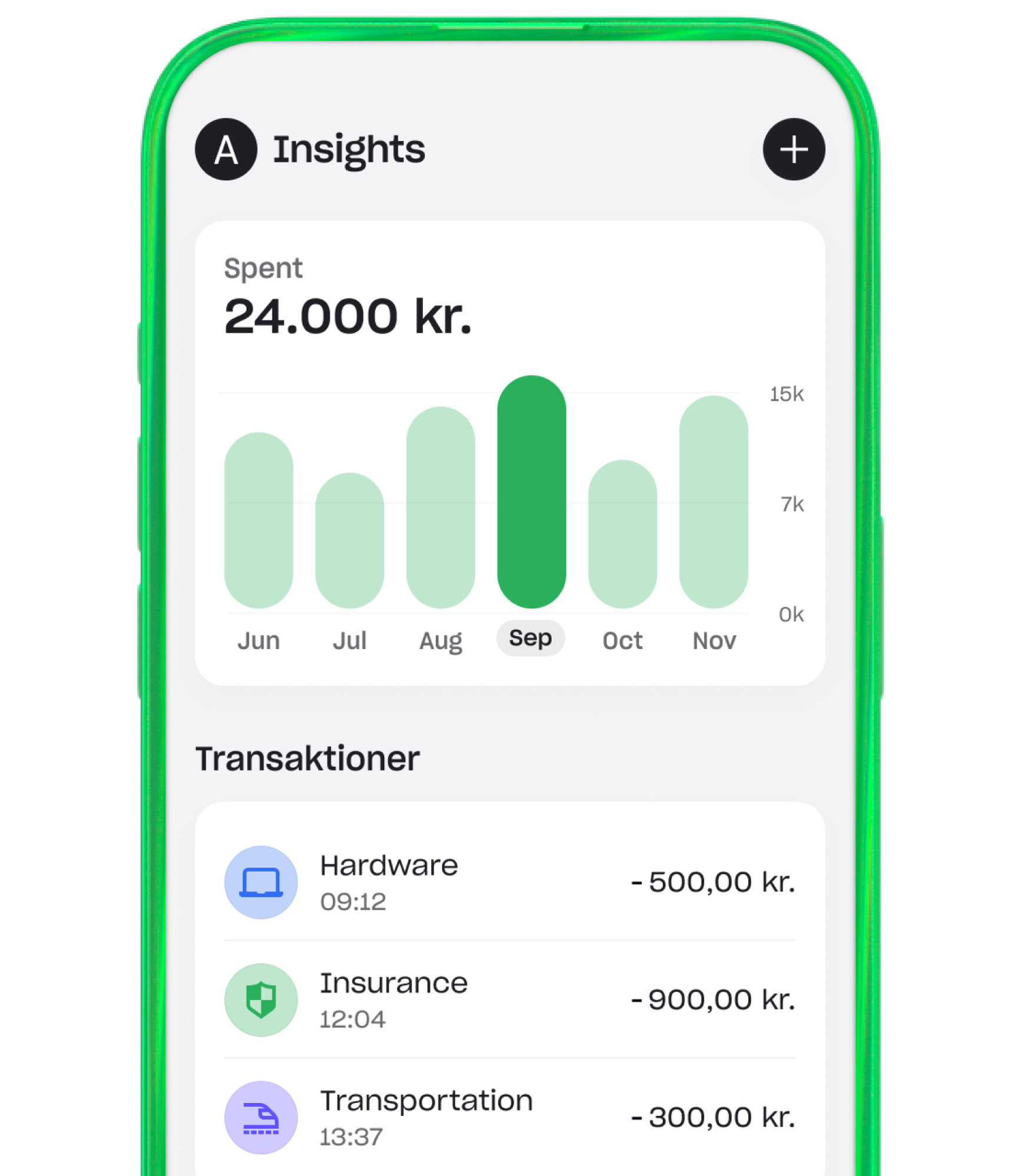 Insights screen months EN