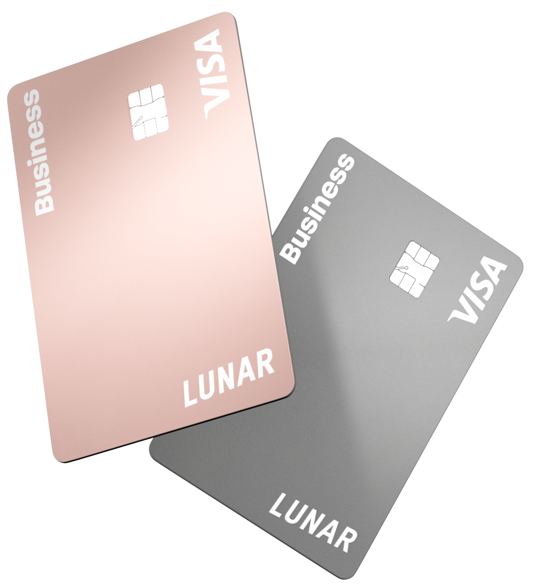 Cards business floating 3d