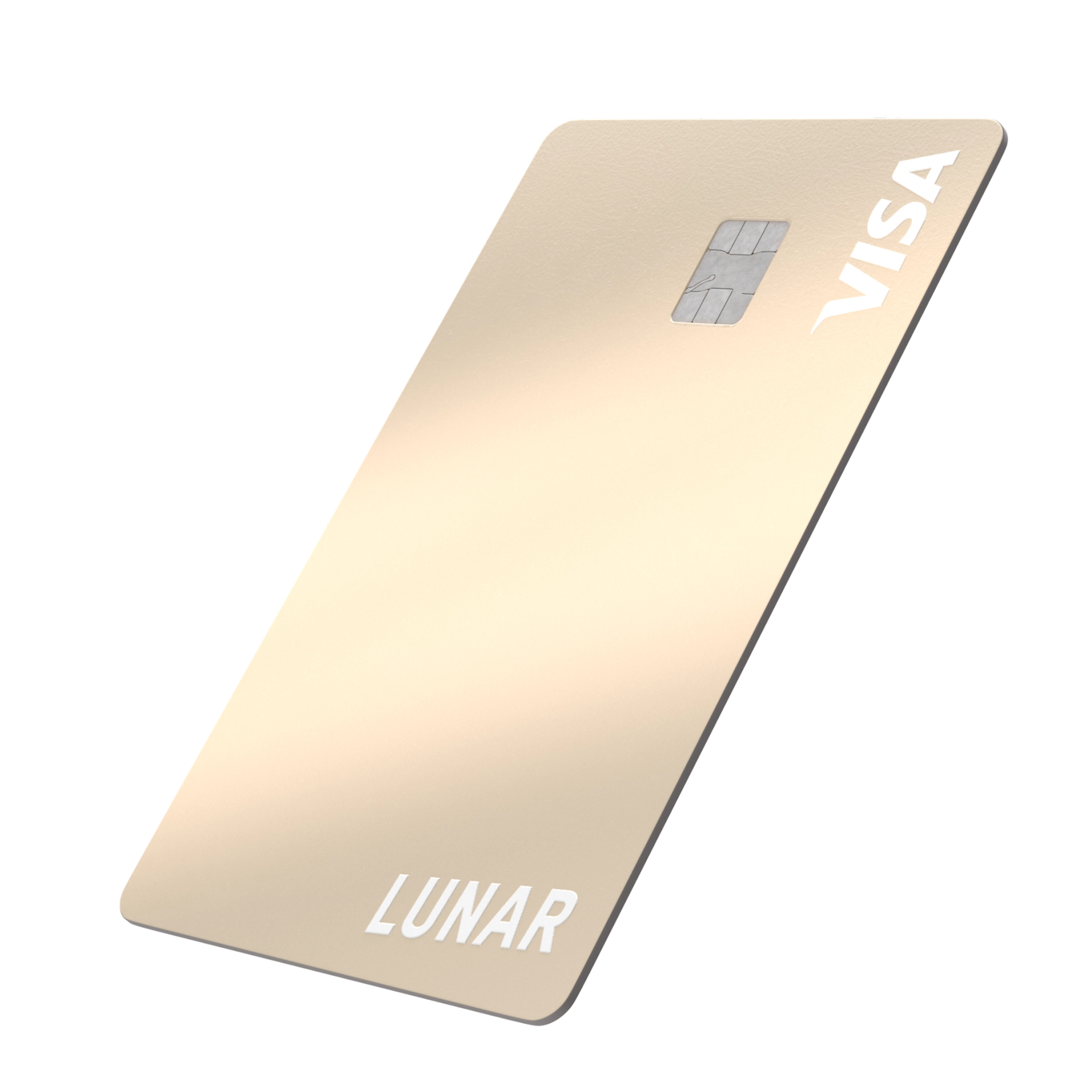 Plus card 3d gold