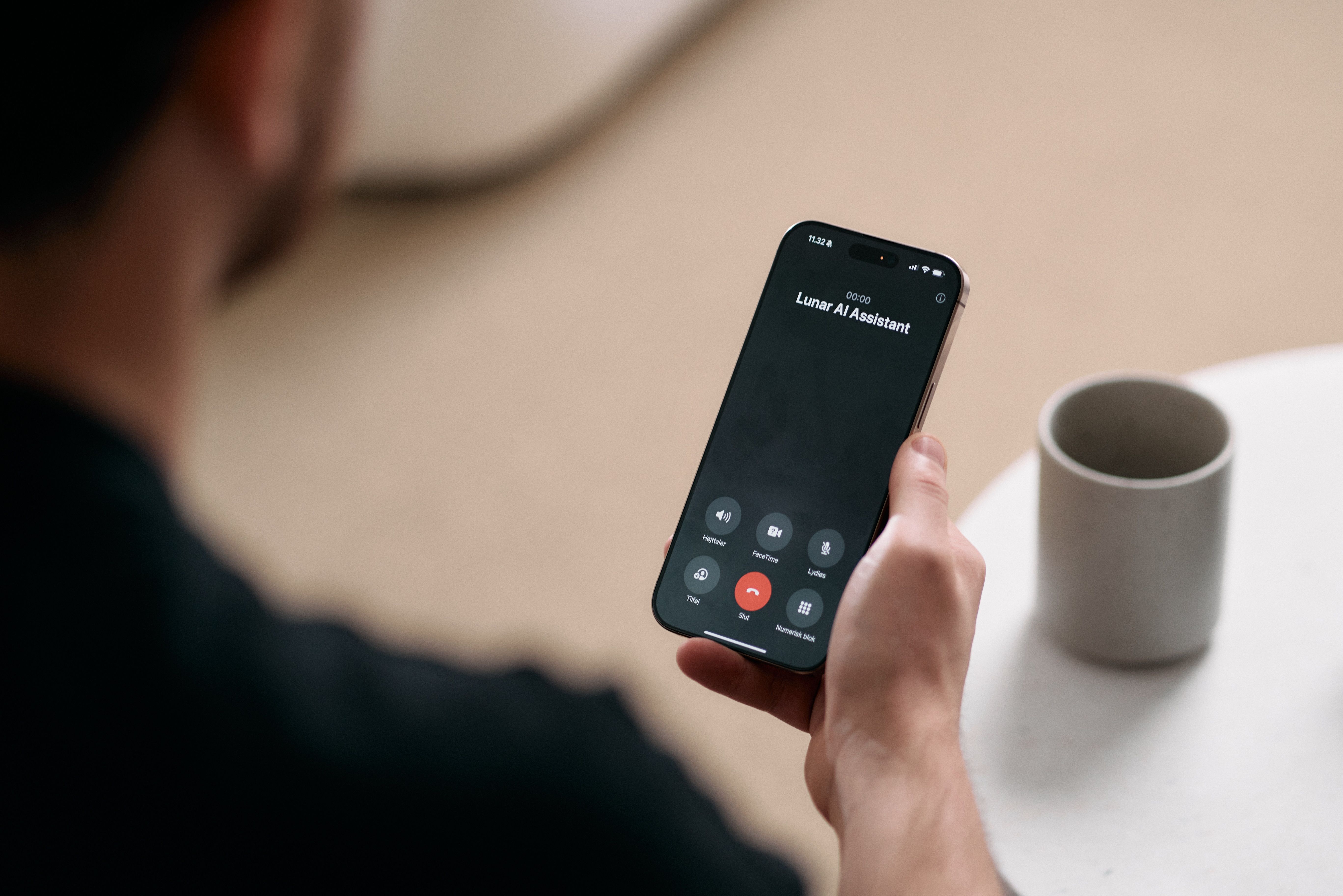 Lunar AI Assistant voice people phone 4