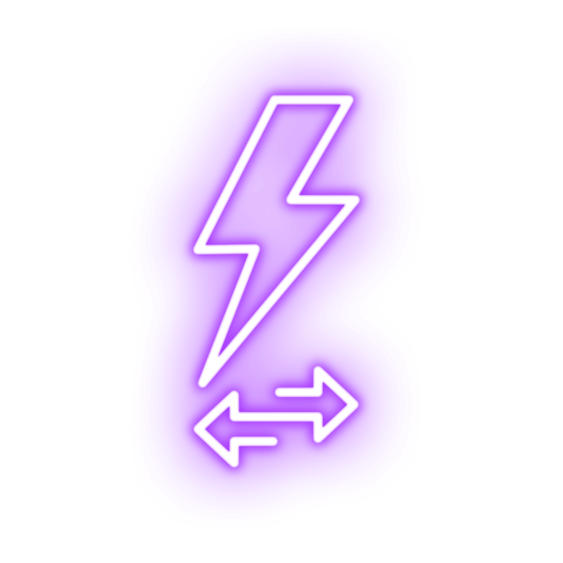moonrise glow icon lightning rapid fast