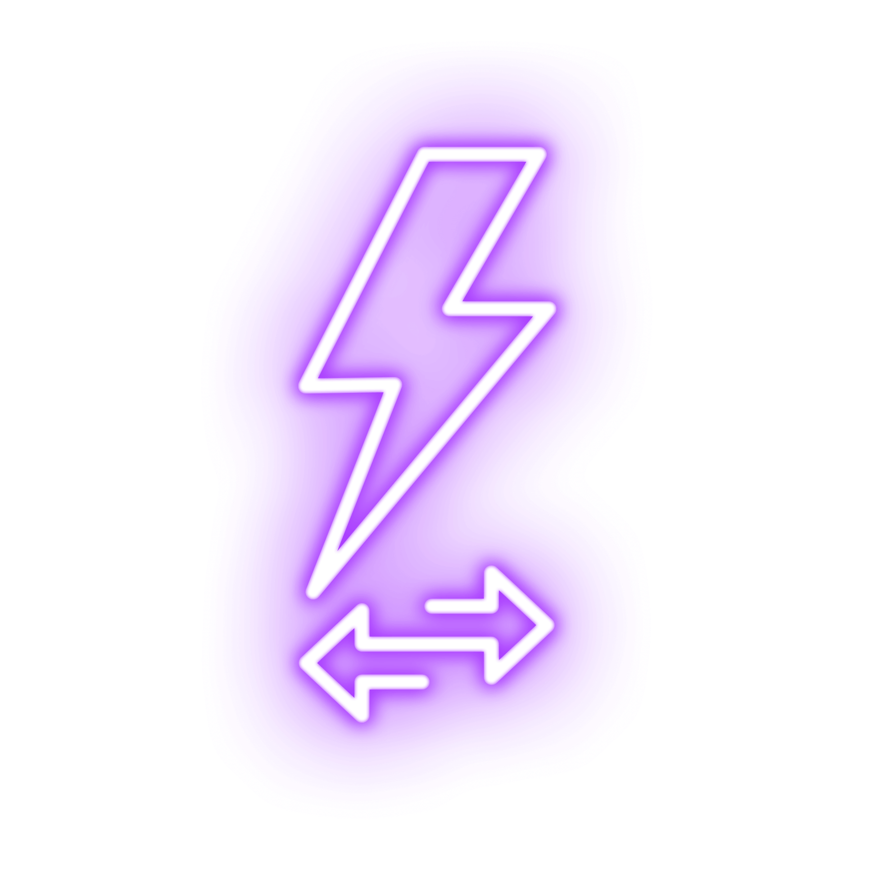 moonrise glow icon lightning rapid fast