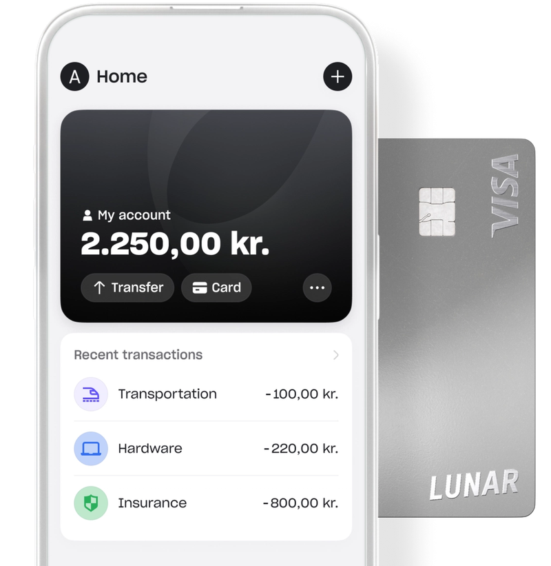 Account and business card