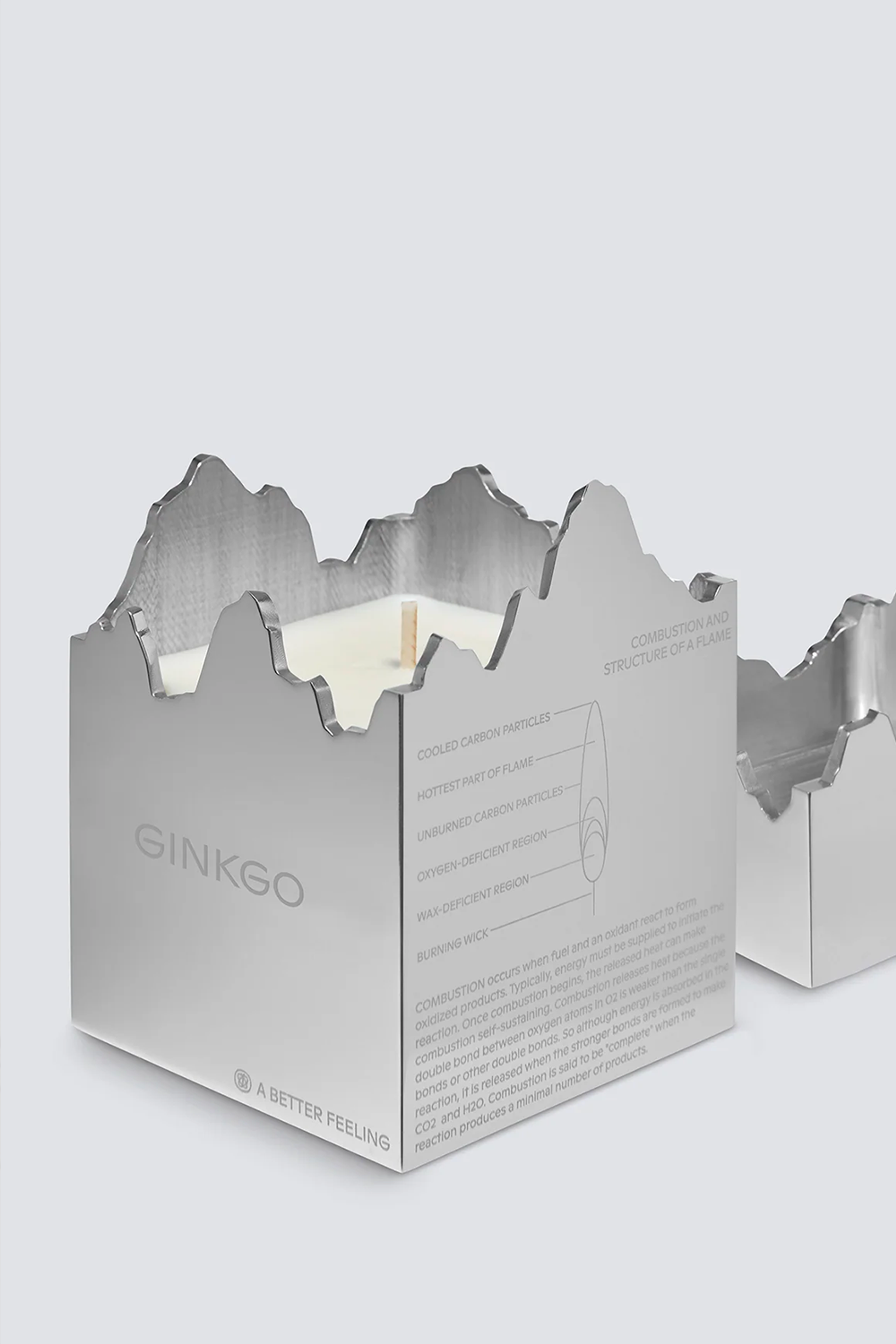 Aluminium Candle by Ginko