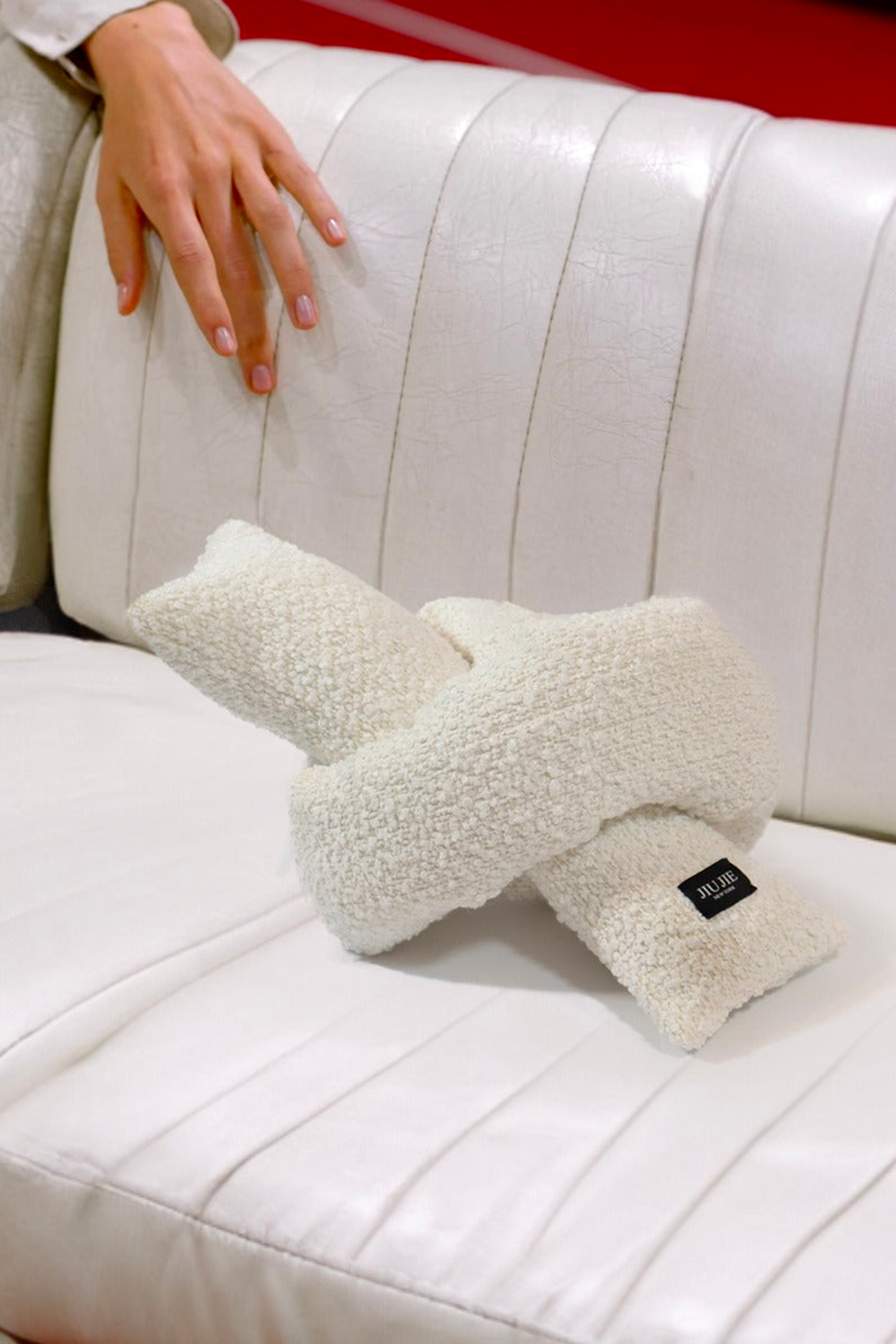 Angle Boucle Baby Knot Cushion