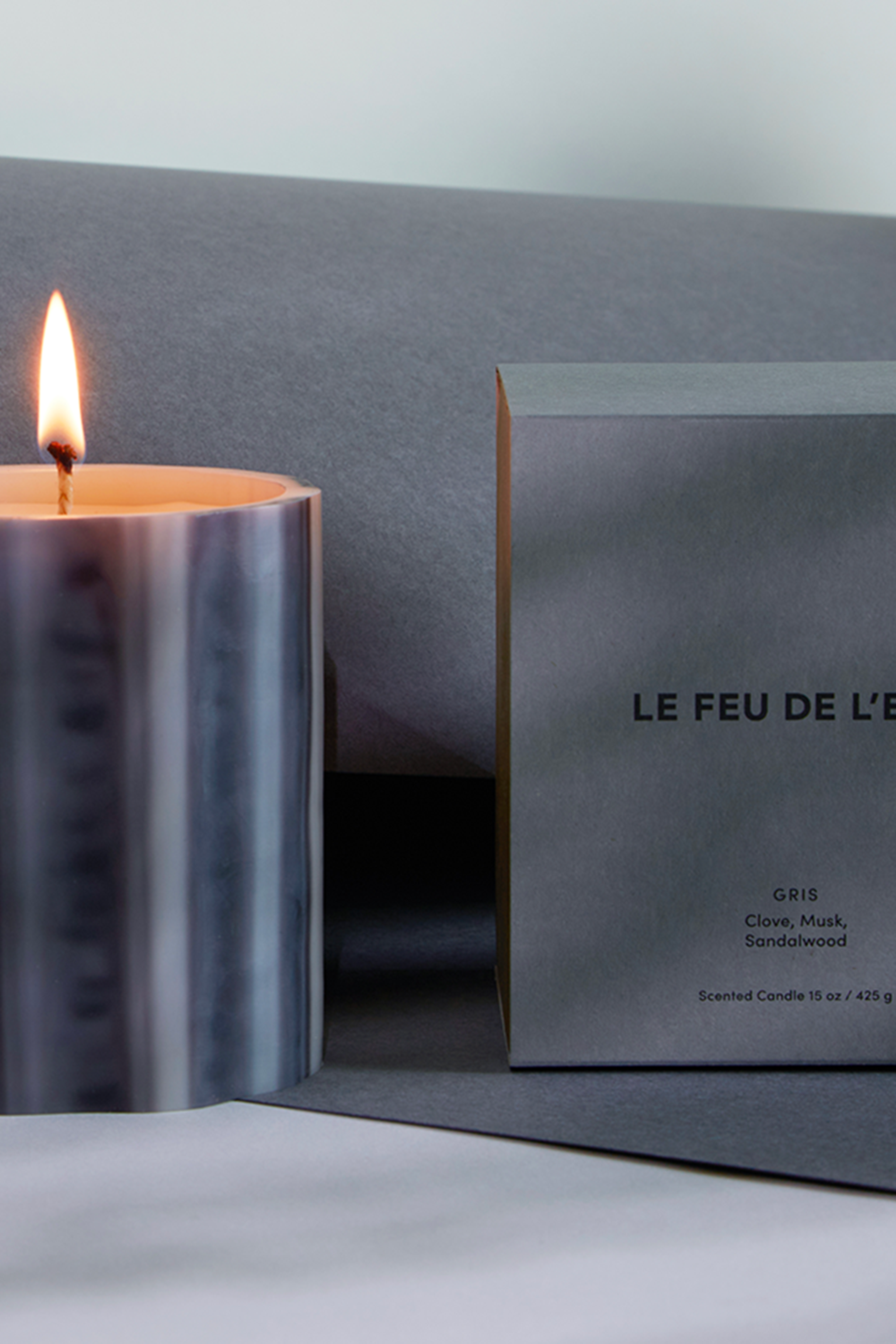 Le Feu de L'eau Candle