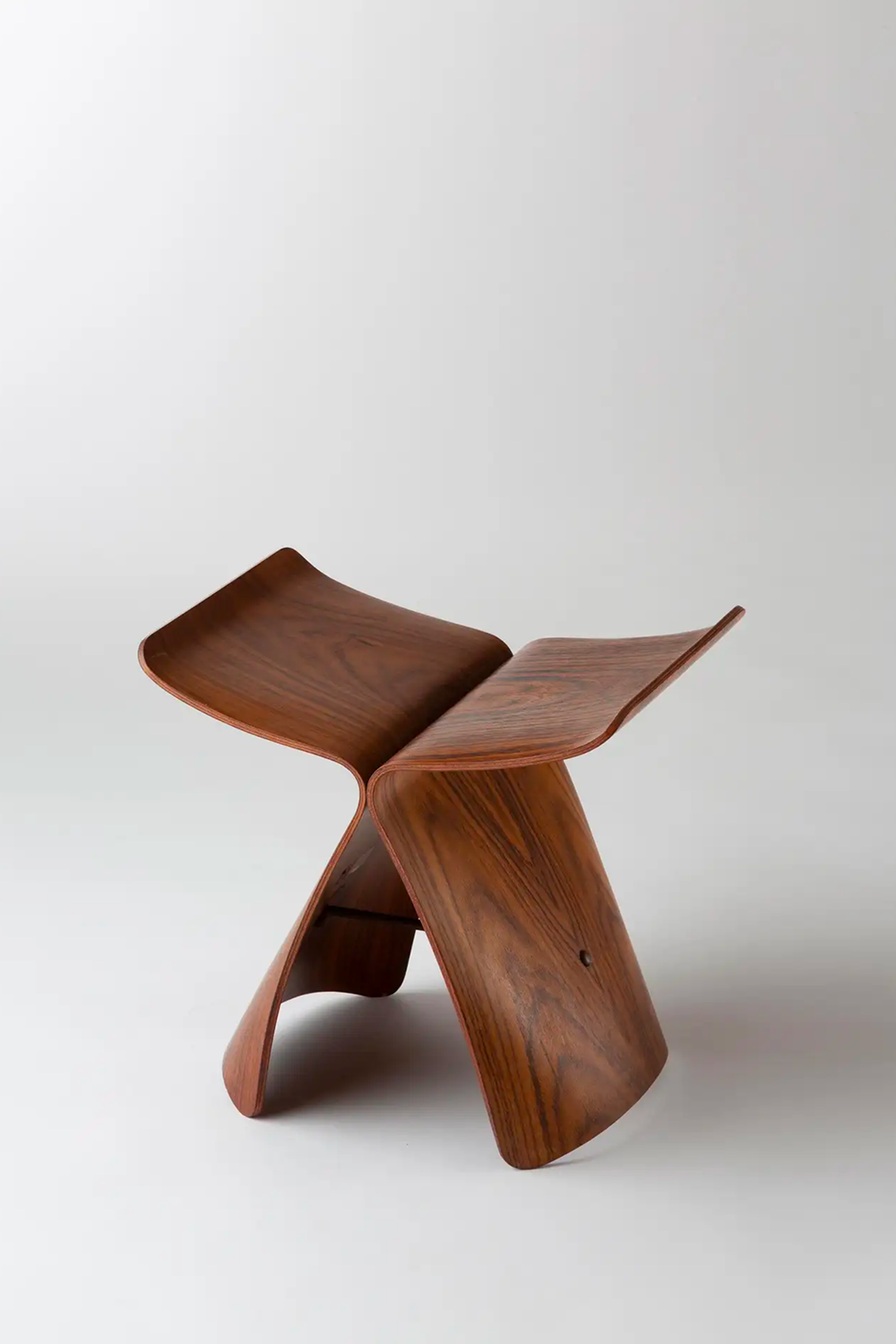 Arly Rosewood Butterfly Stool by Sori Yanagi