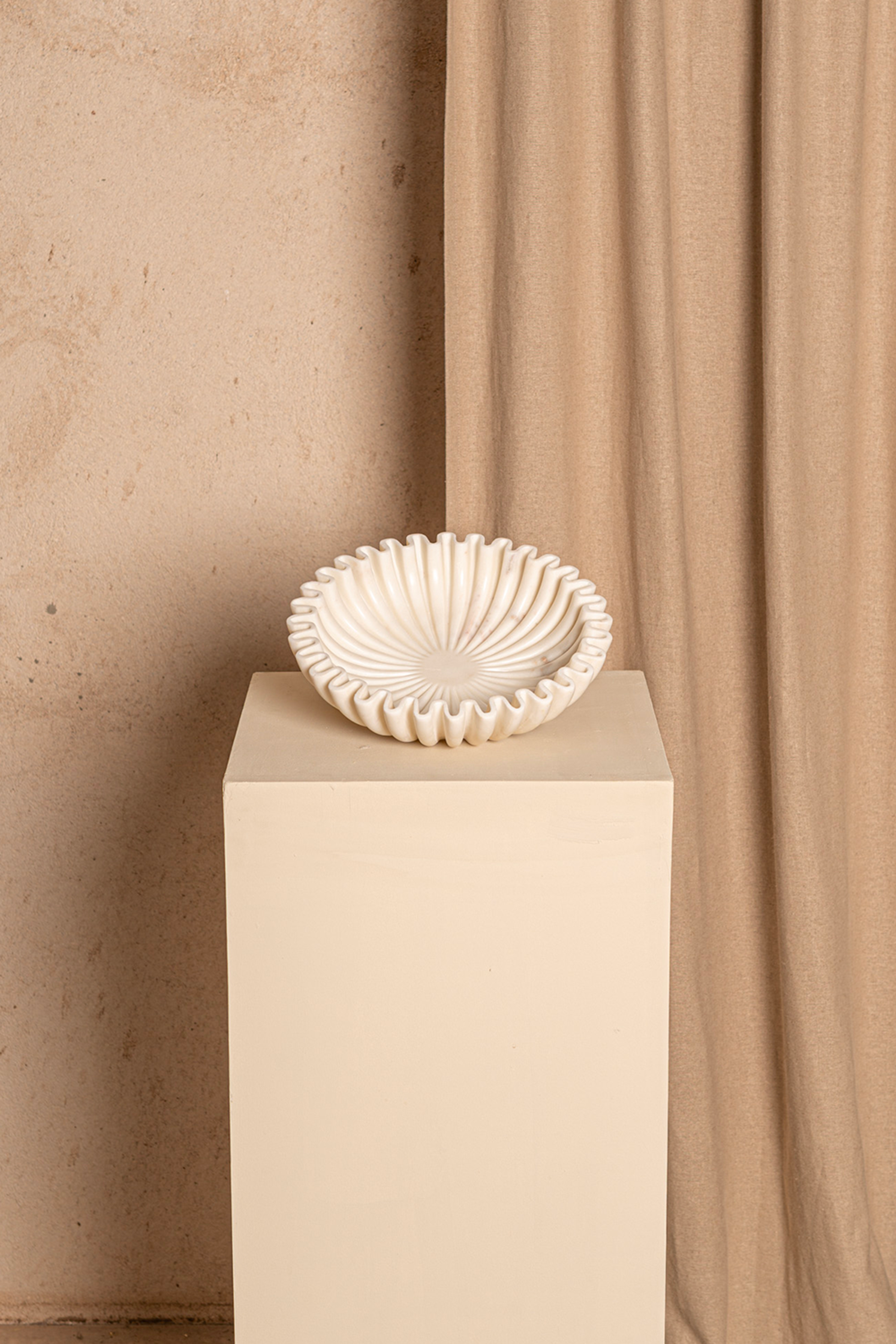 Lotuso (White Marble) by Simone & Marcel