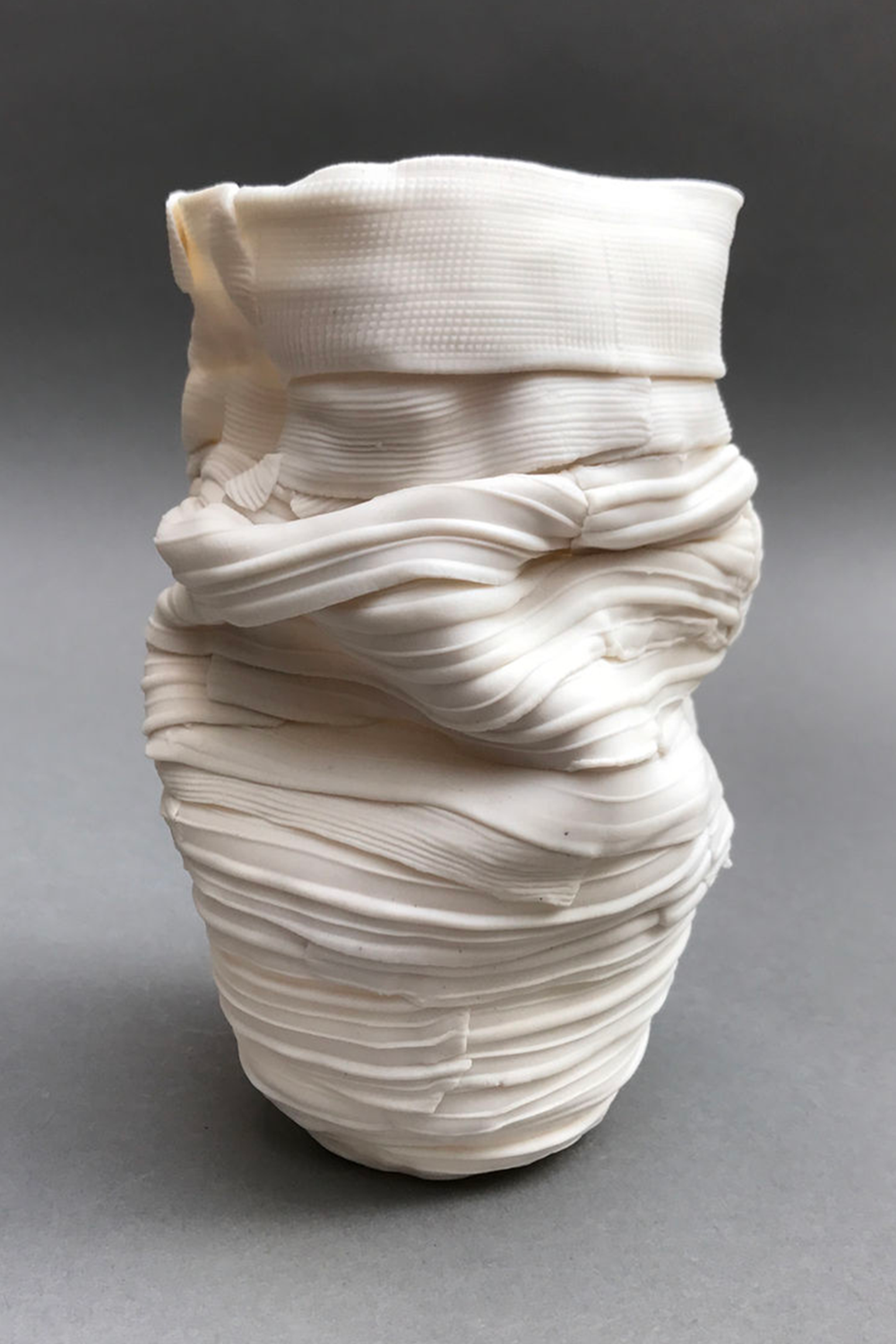 Clay Vase by Leah Kaplan