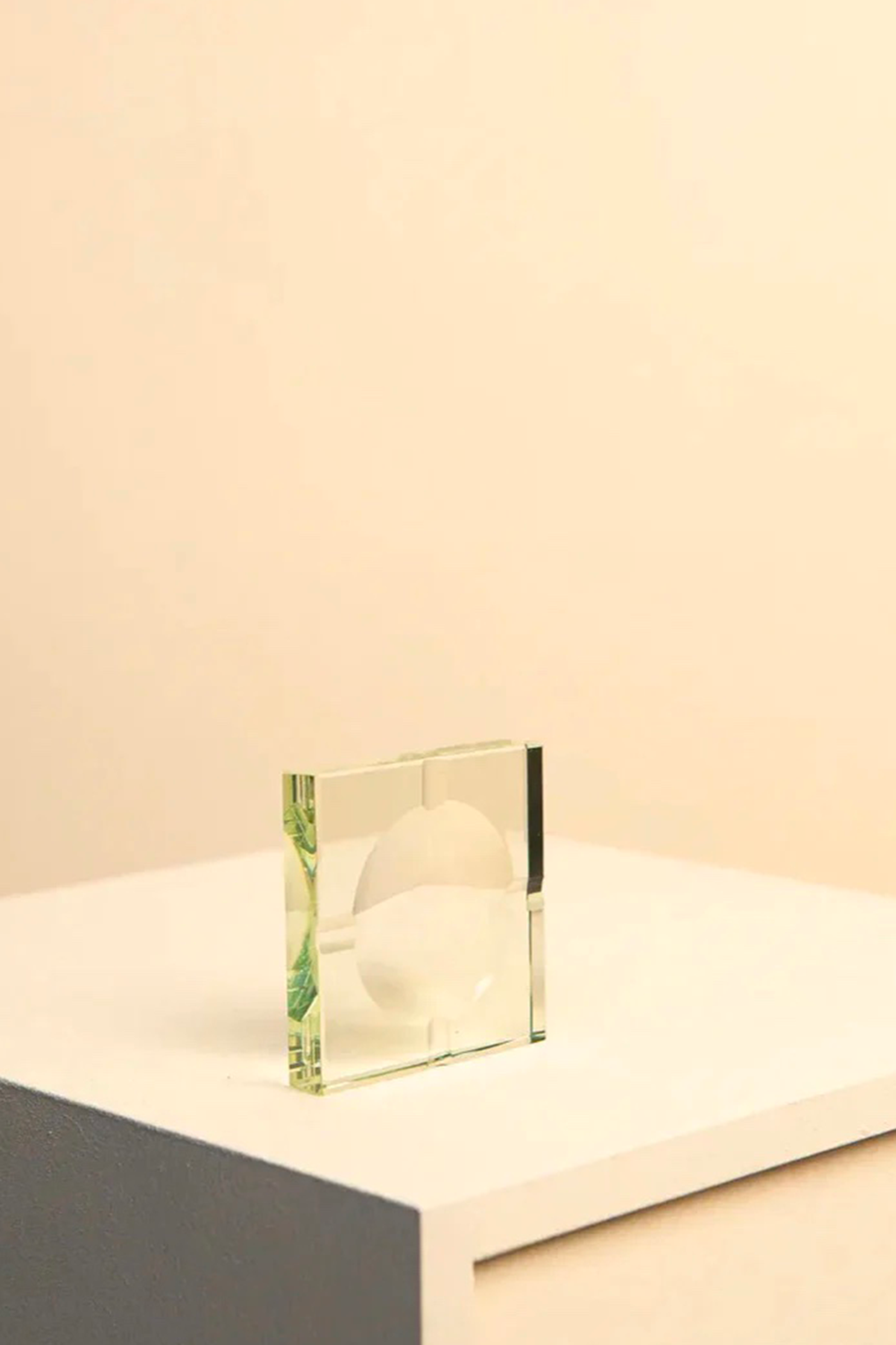 Square Glass Ashtray