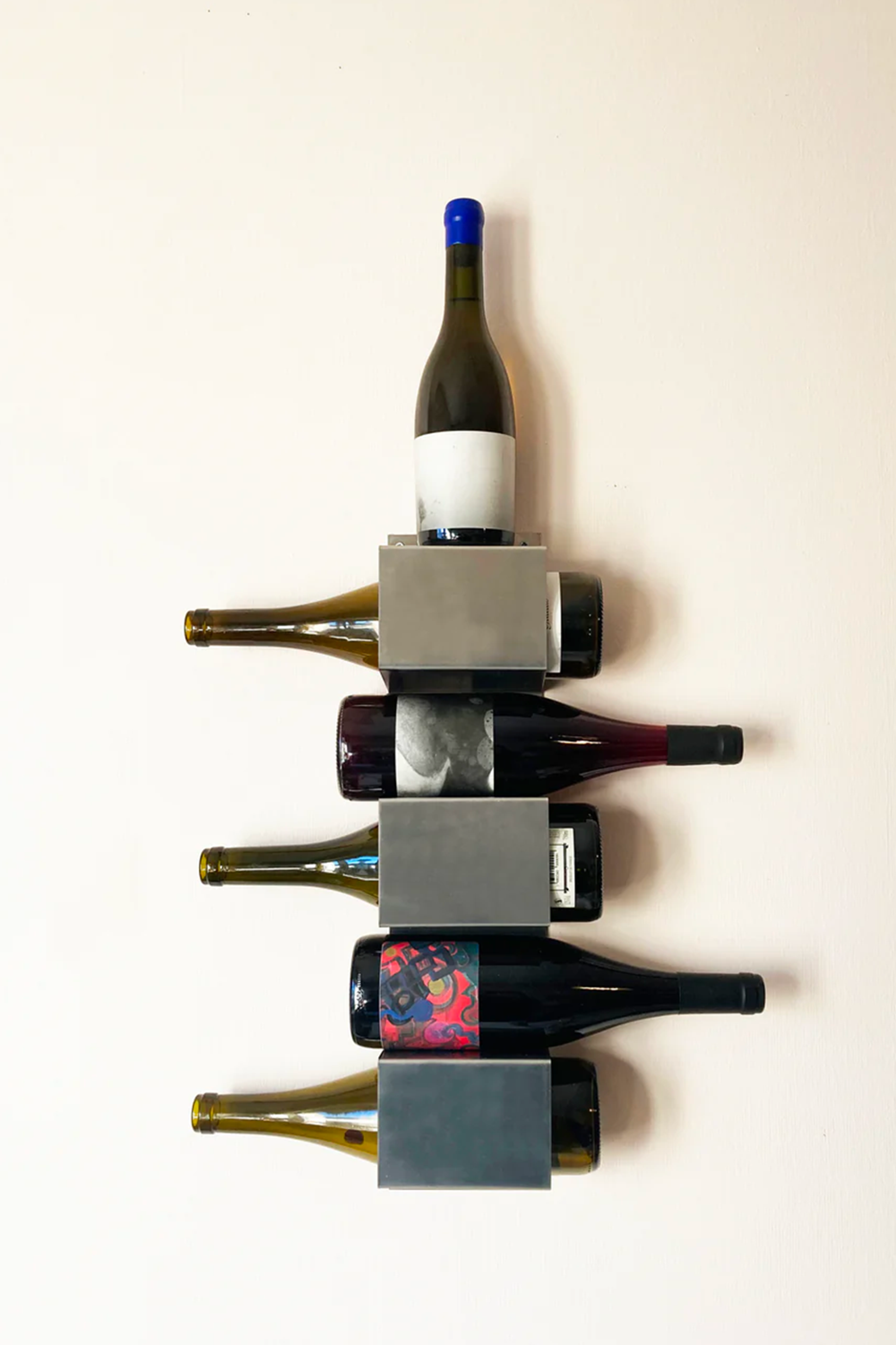 Aluminium wine shelf 