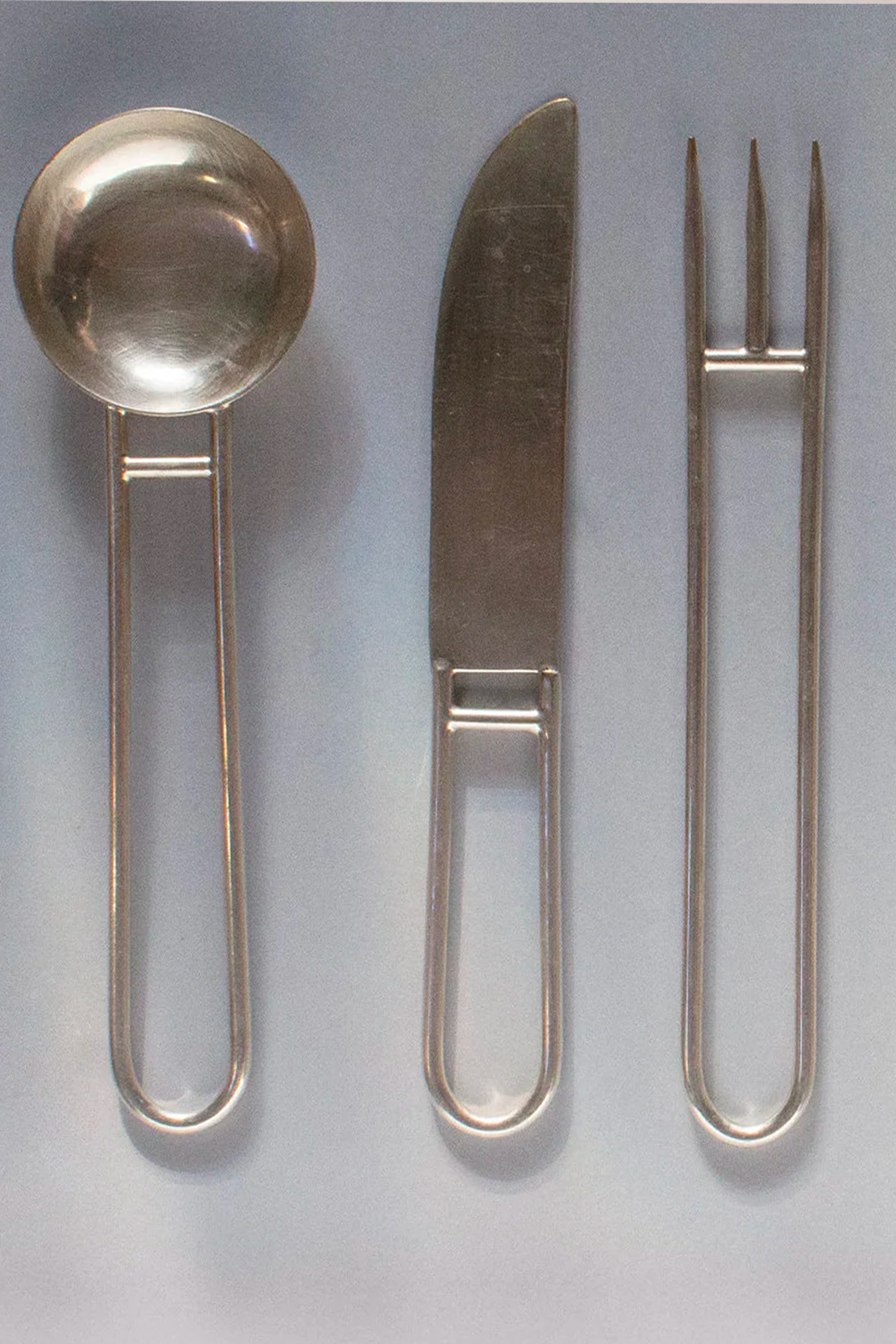 Artefacto Cutlery Silver by Natalia Criado