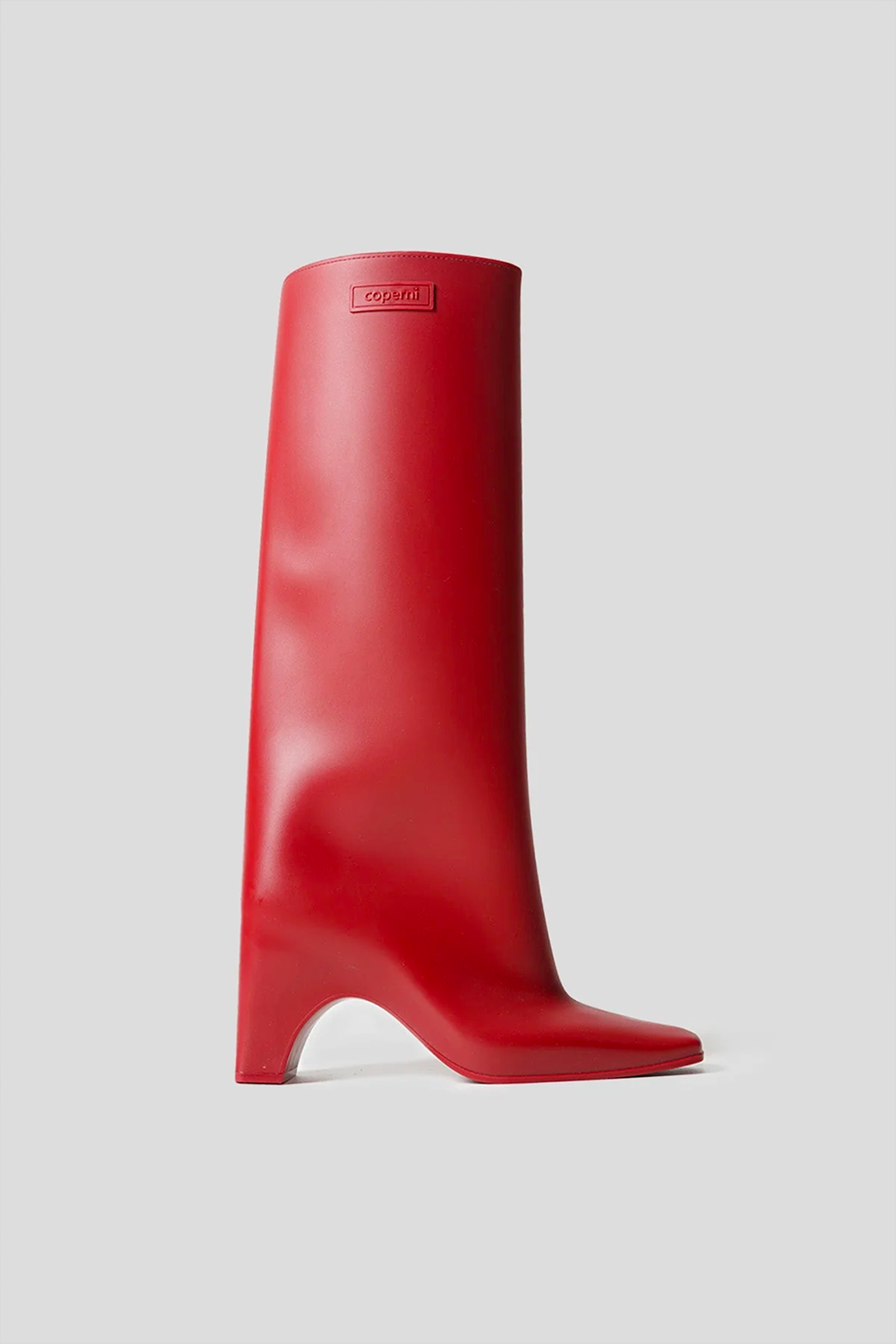 Rubber Bridge Boot by Coperni