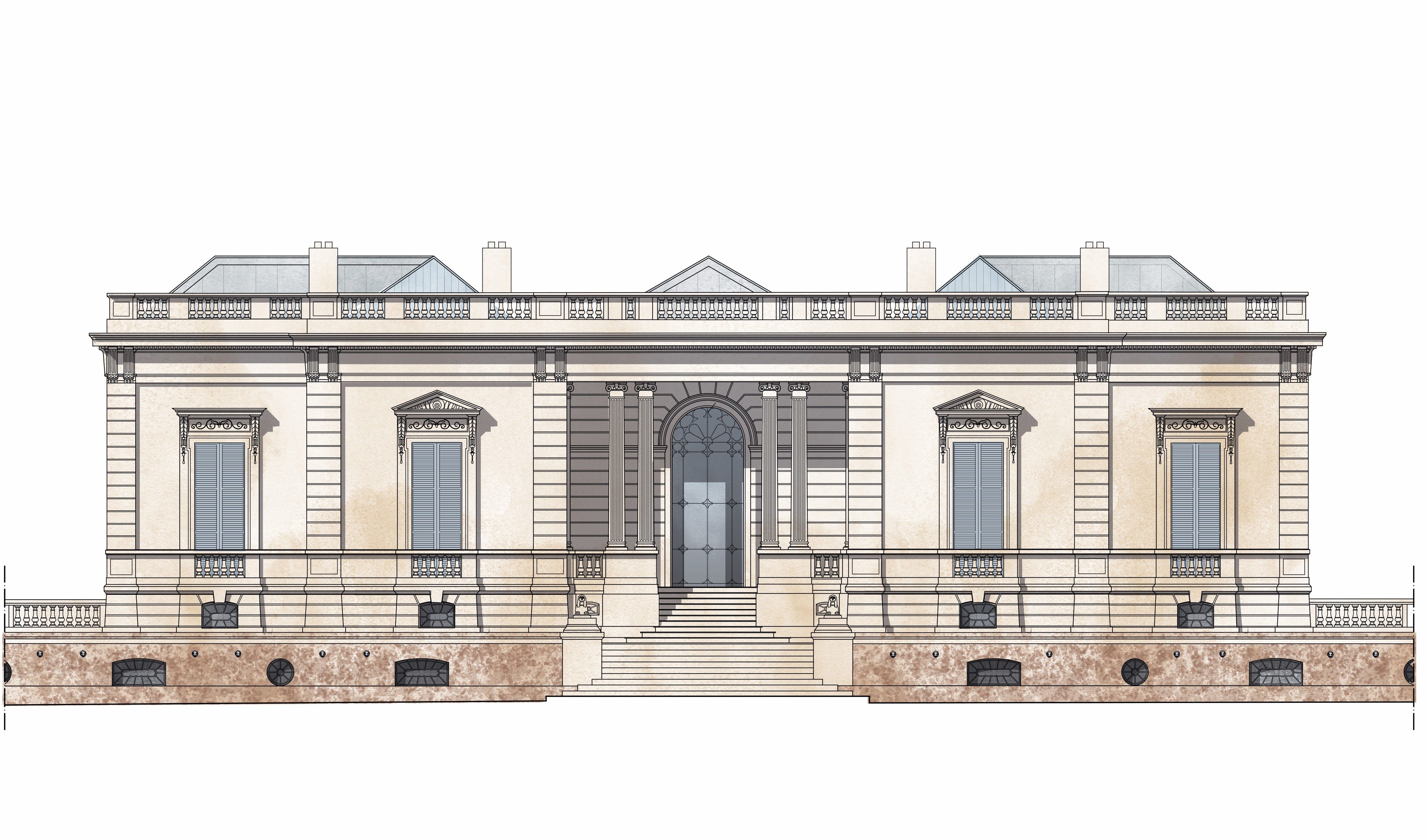 Le Trianon : état existant