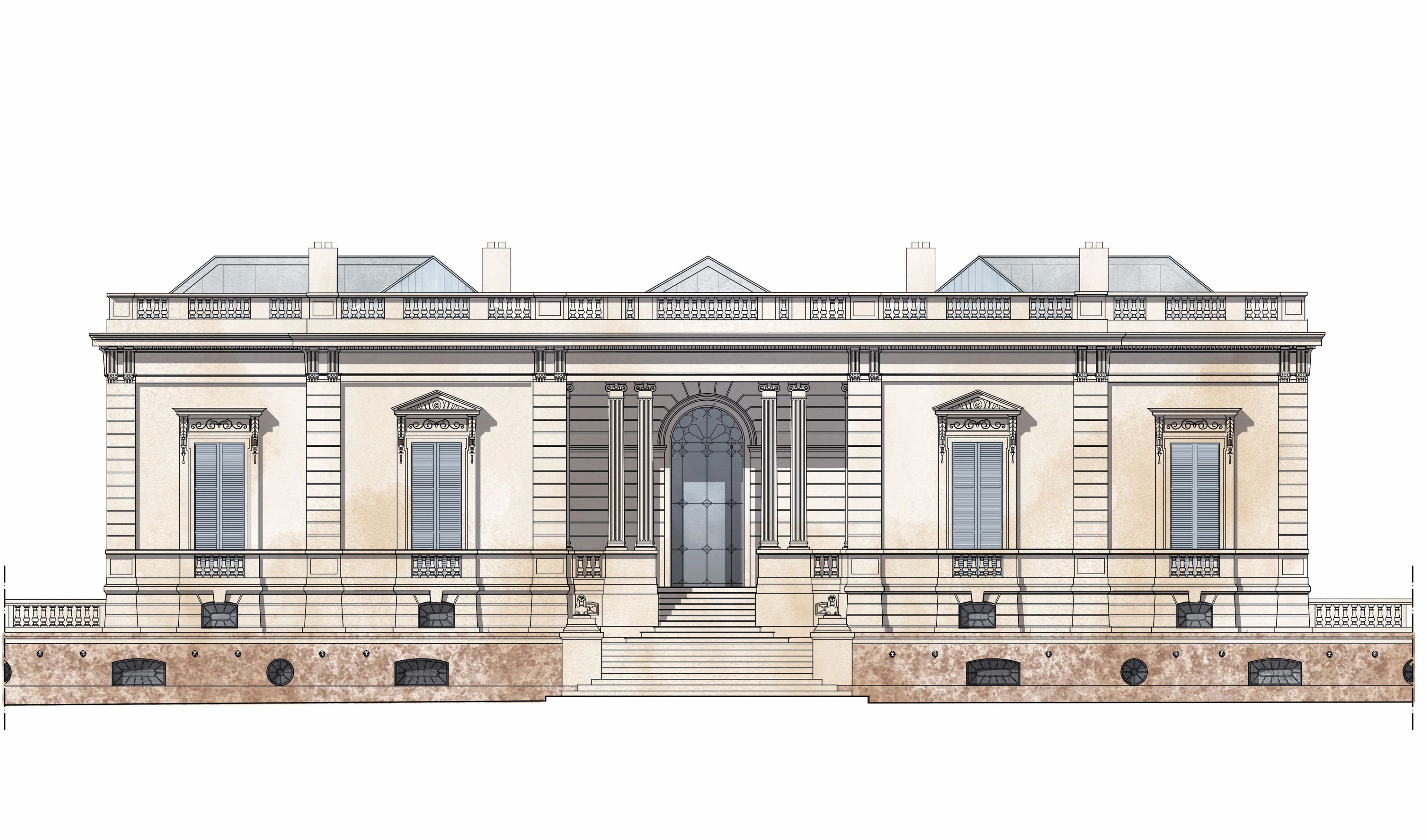 Le Trianon : état existant