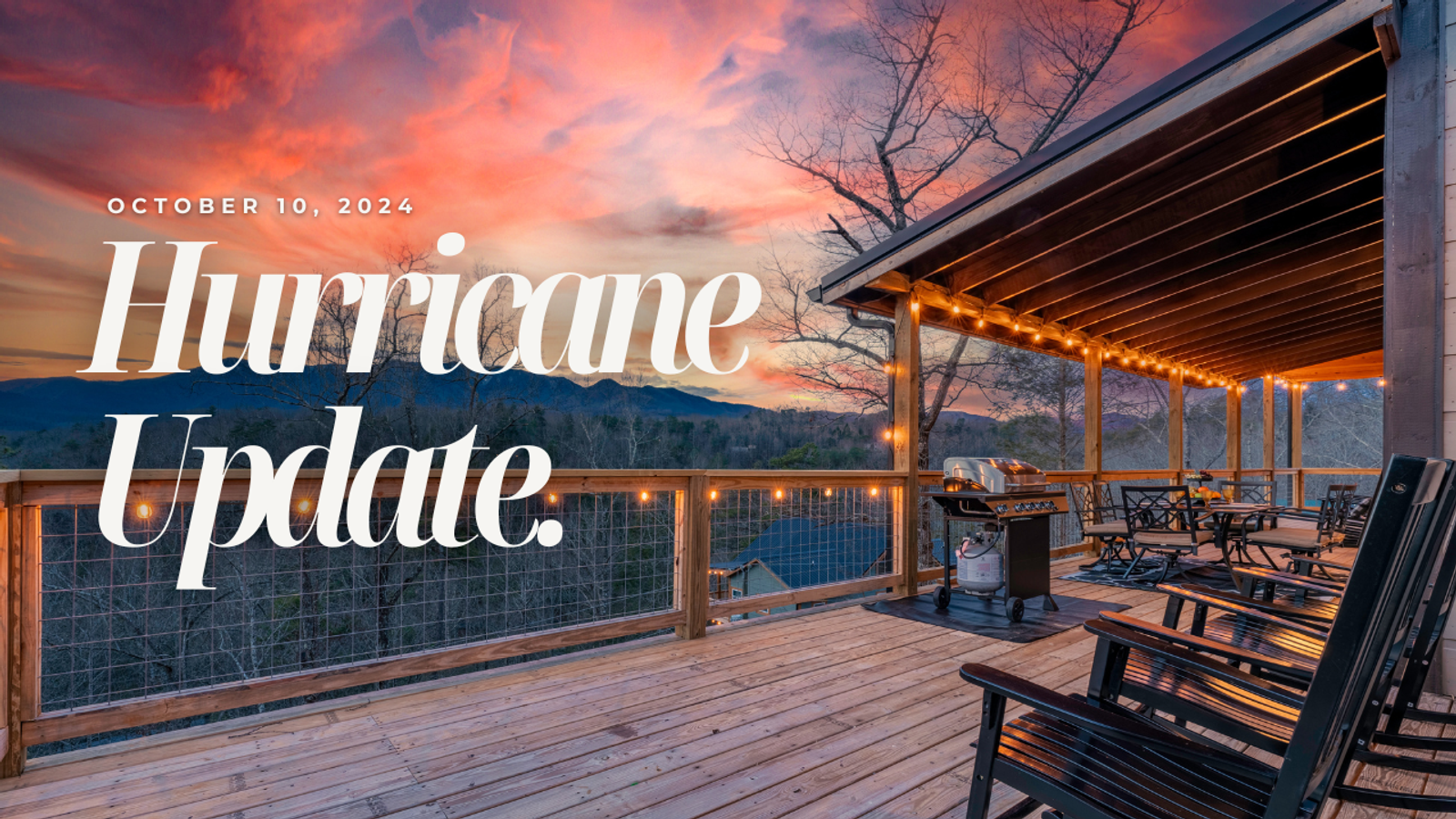 Ghosal Luxury Lodging Remains Open and Ready to Welcome Guests Amid Hurricane Concerns