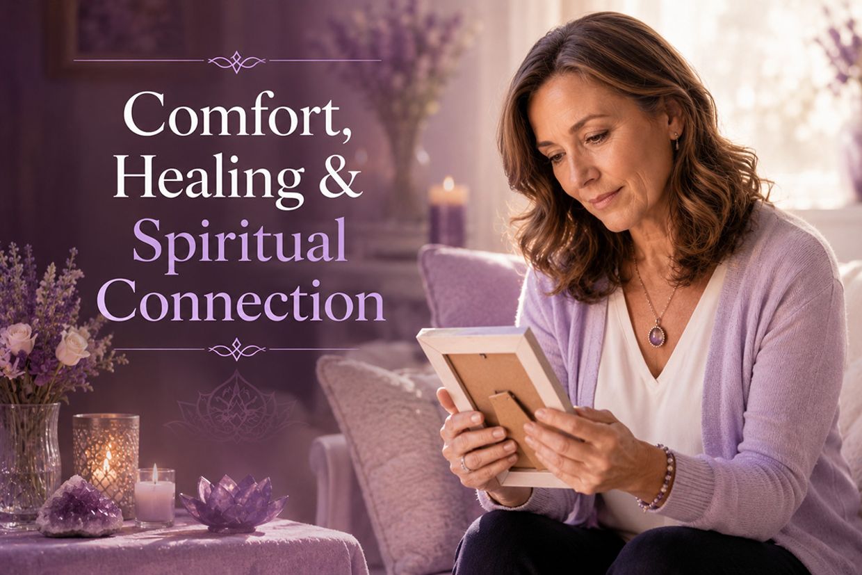 Can a Psychic Medium Help Heal a Broken Heart? Comfort Healing & Spiritual Connection
