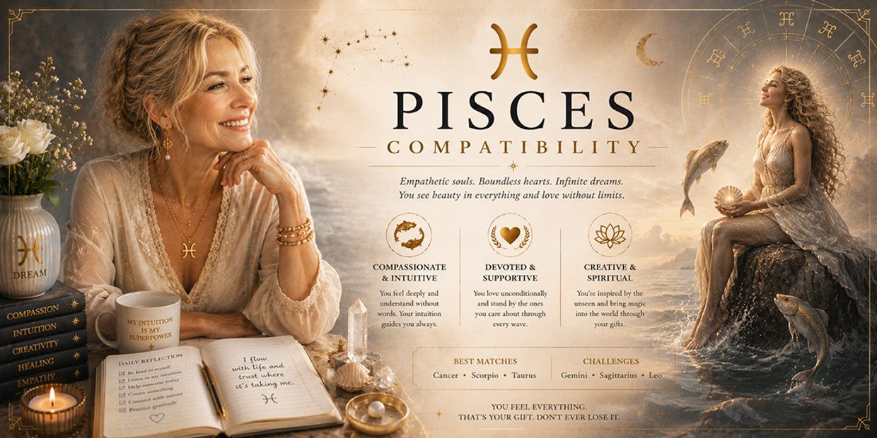Who Is Pisces Most Compatible With in Love and Relationships?