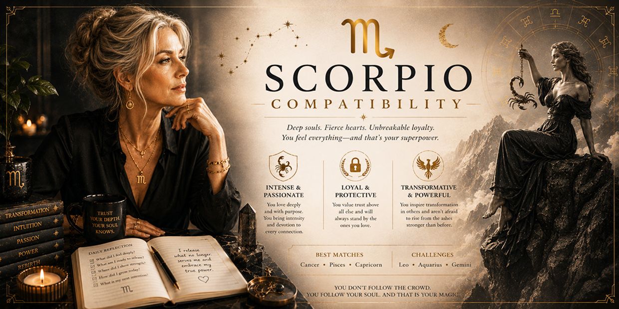 Who Is Scorpio Most Compatible With in Love and Relationships? Scorpio Compatibility