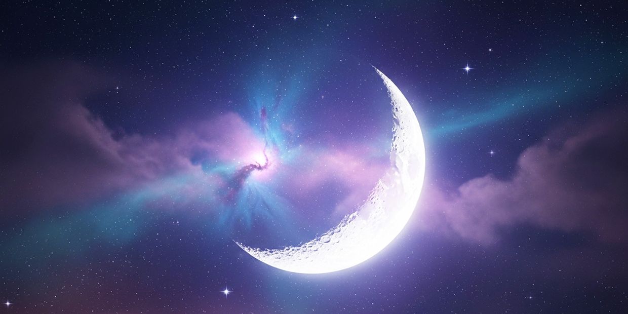 Moon cycle - Waxing Crescent