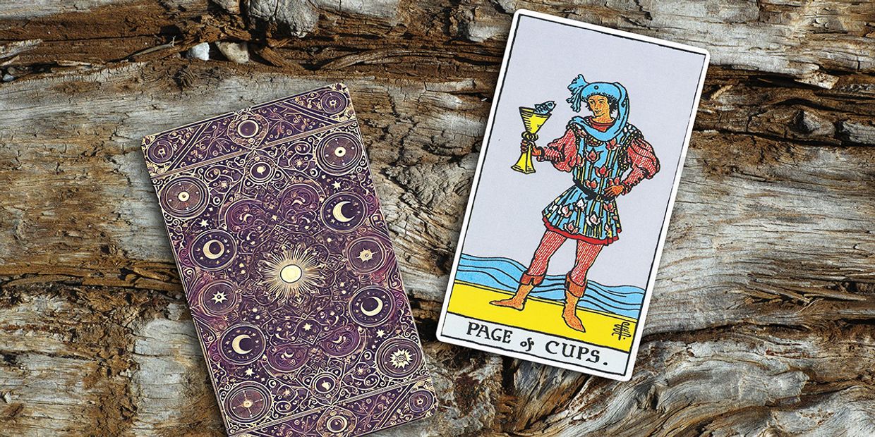 What Is My Ex Thinking About Right Now? Page of Cups Tarot Card.